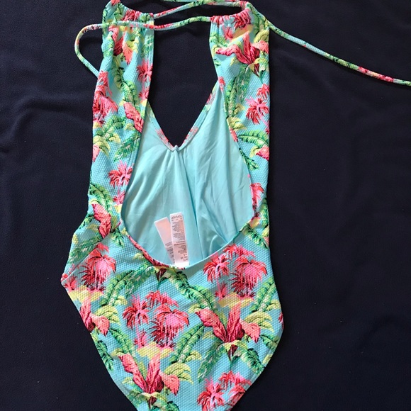 TopShop Tropical Swimsuit - BRAND NEW-NEVER USED - Picture 5 of 6